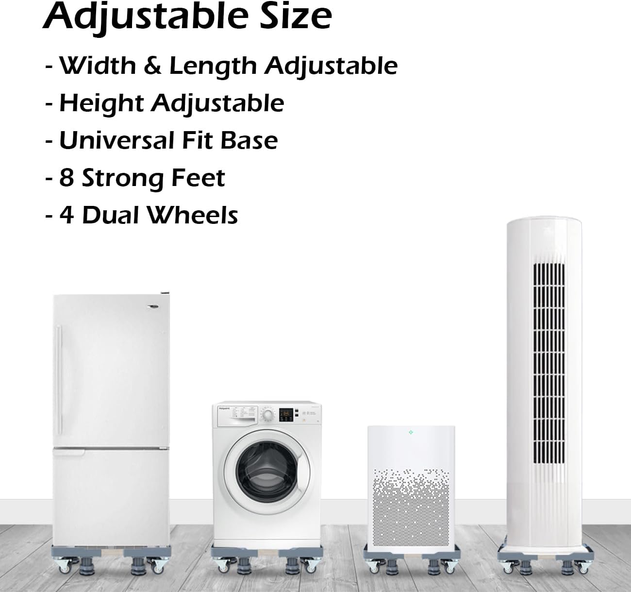 Adjustable Appliance Base Stand | قاعدة رفع الأجهزة القابلة للتعديل ليفت ميت