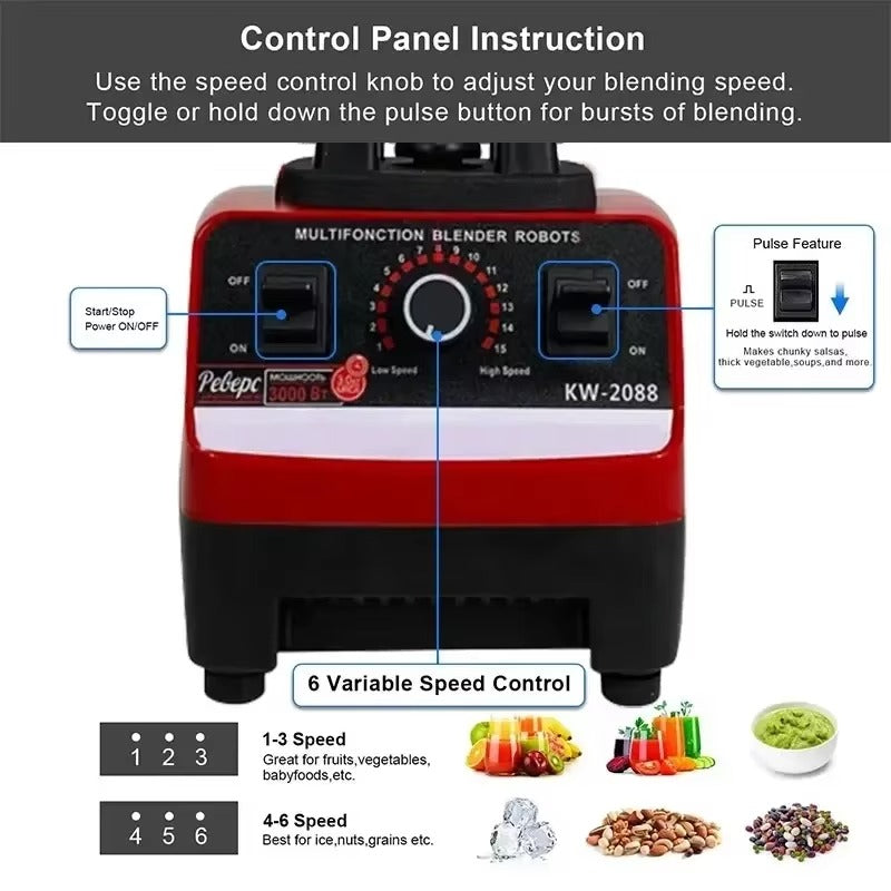 Golden Crest SC-1589 Stainless Steel Blender